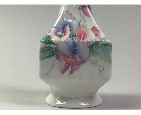 GROUP OF CERAMICS, including two Carlton Ware 'Rouge Royale' leaf shaped dishes and a Wedgwood 'Wild Strawberry'