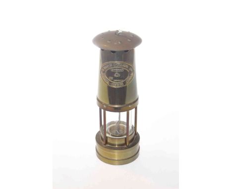 Brass miners lamp