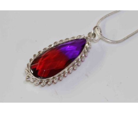 Katie Lees amethyst necklace