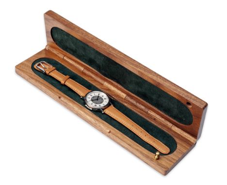 HOLLAND & HOLLAND, LONDONA SCARCE BOXED GENTLEMAN'S STAINLESS STEEL AUTOMATIC WRISTWATCH, movement no. 1021,for 2004, with ce