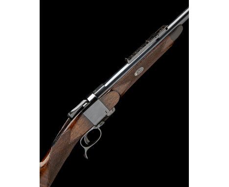 WESTLEY RICHARDS, LONDONA .450 (NO.2 MUSKET) TRANSITION MODEL FALLING-BLOCK SPORTING RIFLE, serial no. 775,circa 1883, with 2