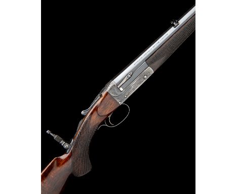 HOLLAND & HOLLANDA CASED .295 / .250 (ROOK) 'ROYAL' SINGLE-BARRELLED HAMMERLESS ROOK & RABBIT RIFLE, serial no. 21340,26in. o