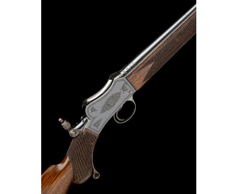 B.S.A. A .22 HIGH-POWER TAKE-DOWN MARTINI-ACTION SPORTING RIFLE, serial no. 19409, with additional .22 Hornet barrel, 29in. n