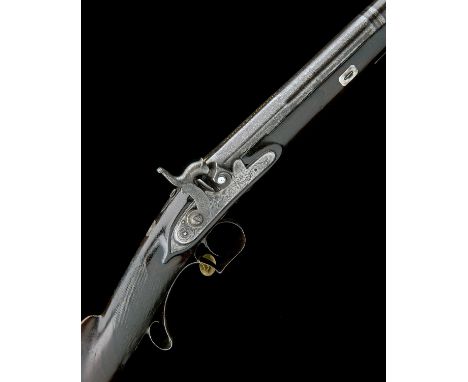 J. PURDEY, LONDONA 19-BORE PERCUSSION SINGLE-BARRELLED SPORTING-GUN WITH BARREL BY FENTON, no visible serial number,originall