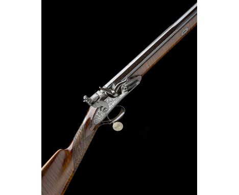 EX W. KEITH NEAL: W. SMITH, LONDONA FINE 20-BORE SPORTING-GUN WITH SMITH PATENT LOCKS, serial no. 2612,circa 1825, with re-br