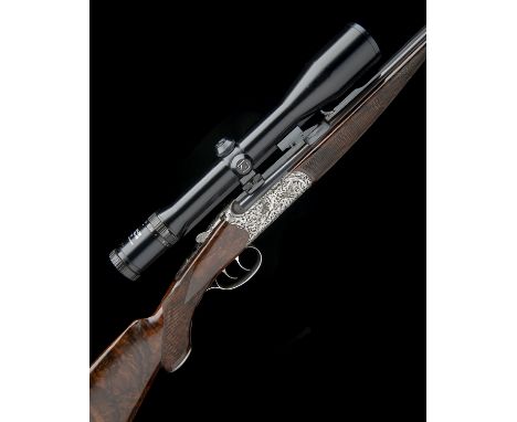 T. GICQUEL (BORDEAUX)A DE JUSTA-ENGRAVED .270 WIN. ROUND-BODY SINGLE-BARRELLED NON-EJECTOR SPORTING RIFLE, serial no. 12,23 5