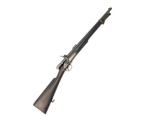 CALISHER & TERRY, BIRMINGHAMA 30-BORE CAPPING BREECH-LOADING CARBINE, MODEL '2nd MODEL PATTERN 1860 TERRY'S PATENT', serial n
