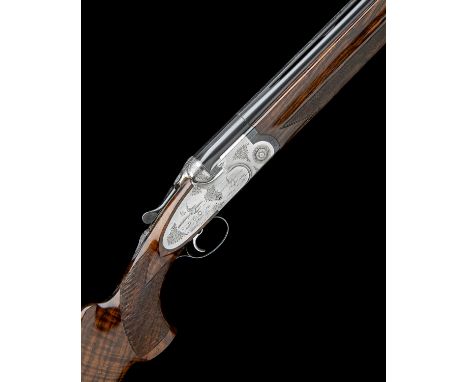 P. BERETTAA 12-BORE 'S04' SINGLE-TRIGGER OVER AND UNDER SIDELOCK EJECTOR, serial no. C11442B,29 1/2in. nitro barrels with 9mm