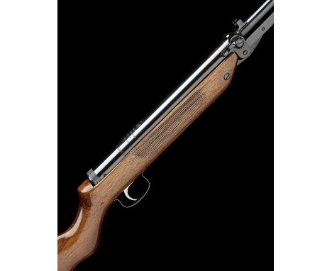 WEBLEY & SCOTT, BIRMINGHAMA RARE .177 UNDER-LEVER AIR-RIFLE, MODEL 'MK3 FIRST PATTERN', serial no. 58,for 1947, with expertly