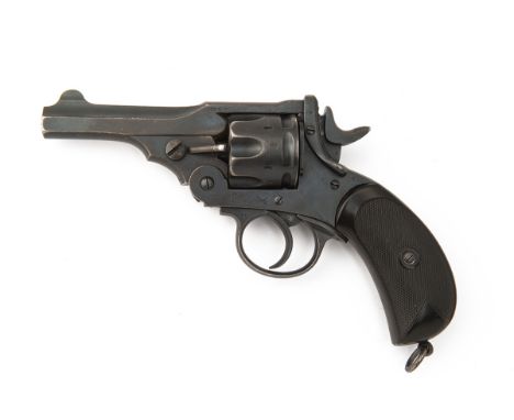 WEBLEY, BIRMINGHAMA .450/.455 SIX-SHOT SERVICE-REVOLVER, MODEL 'MKII', serial no. 62875,with 4in. barrel with integral fore-s