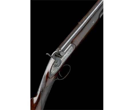 PRYSE & REDMAN, LONDONA .550 (BELTED BALL) PERCUSSION SINGLE-SHOT SPORTING-RIFLE, serial no. 6967,circa 1860, with heavy octa