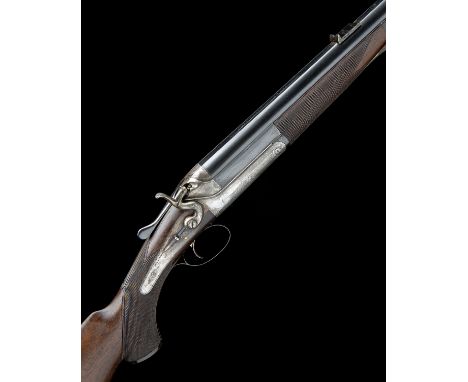 HOLLAND & HOLLANDA .500 (3IN.) BLACK POWDER EXPRESS SINGLE-BARRELLED TOPLEVER HAMMER RIFLE, serial no. 7443,26in. black powde