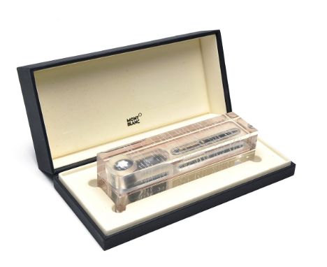 MONT BLANC, GERMANYA BOXED LIMITED EDITION FOUNTAIN PEN, MODEL '149 UNICEF HELMUT JAHN EDITION', serial no. 3463 of 4810,rele