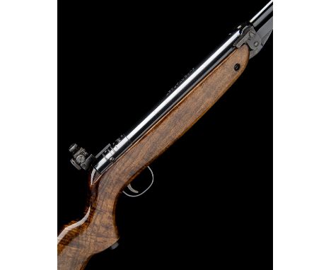 WEBLEY & SCOTT, BIRMINGHAMA SCARCE .177 UNDER-LEVER AIR-RIFLE, MODEL 'MK3 SUPERTARGET', serial no. A3959,circa 1964, with blu