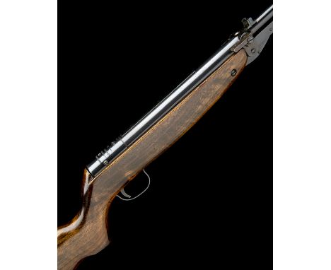 WEBLEY & SCOTT, BIRMINGHAMA .22 UNDER-LEVER AIR-RIFLE, MODEL 'MK3 LATE PRODUCTION', serial no. A8070,circa 1968, with blued t