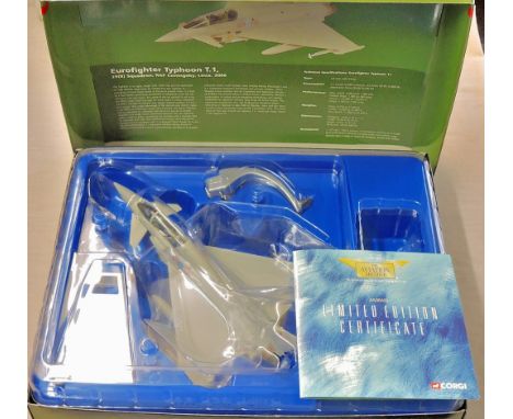 Corgi-Aviation archive Eurofighter Typhoon TI 29(R) SQN RAF Coningsby, mint and boxed.