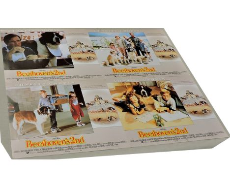 Film Lobby Posters (8, all different): Beethoven's Second. 14" x 11" posters for the 1993 film. Starring Charles Grodin, Bonn