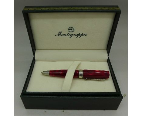 A Montegrappa ballpoint pen, boxed