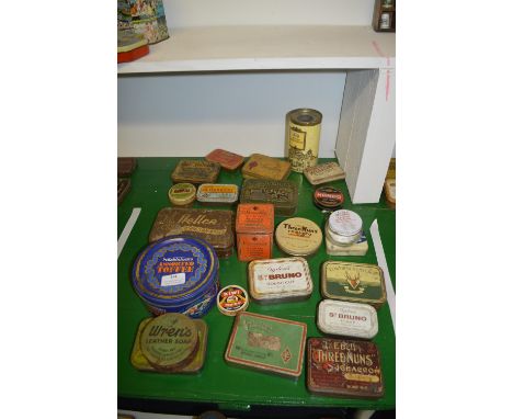 Collection of Vintage Tins