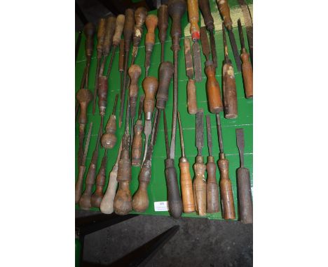 Vintage Screwdrivers, Chisels, etc.
