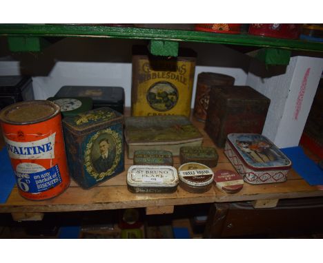 ~16 Vintage Tins
