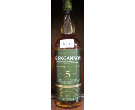 Glengannon blended Malt Scotch Whisky, 1 bottle