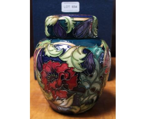 Moorcroft Small Bud Vase hotsell 5.5” Beautiful Blue And Green Design 24cm 2004 #511