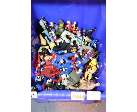 Box of mixed model figurines. Not available for in-house P&amp;P 
