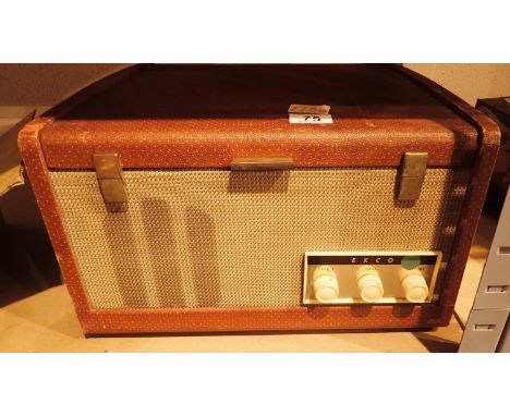Vintage mono erco Collaro Conquest record player. Not available for in-house P&amp;P 