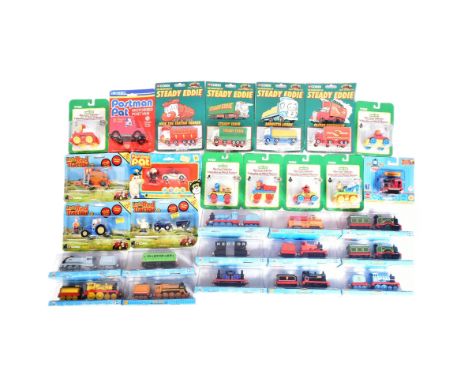Diecast - a collection of assorted childrens diecast models to include; Thomas and Friends, Corgi Eddie Stobart ' Adventures 