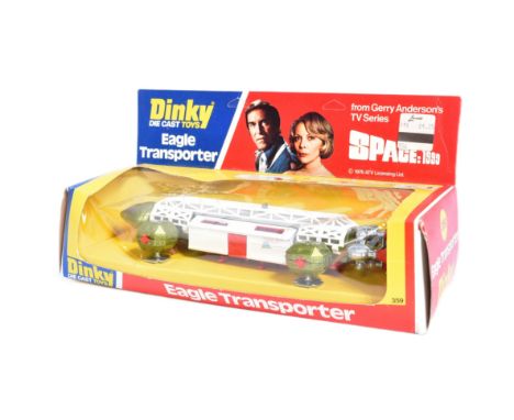 Diecast - a vintage Dinky No. 359 Eagle Transporter from Gerry Anderson's Space: 1999. Housed within its original box.