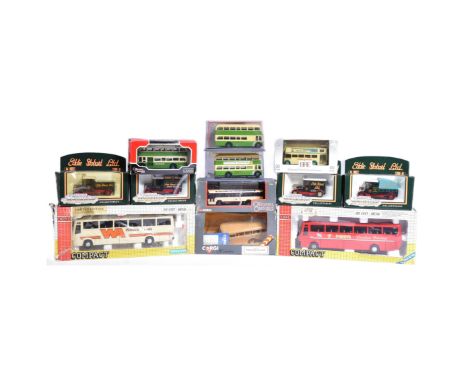 Diecast - a collection of assorted boxed diecast models of various scales and makers to include; Joal 1/50 scale Volvo Coache