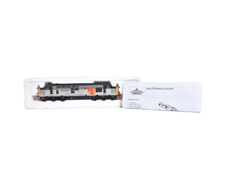 Model Railway - a vintage Bachmann Branch-line OO gauge trainset diesel locomotive, No. 37 406 'The Satire Society'. Housed w