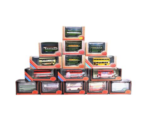 Diecast - a collection of x5 Gilbow EFE Exclusive First Edition boxed diecast model buses to include; Bristol MW Coach Easter