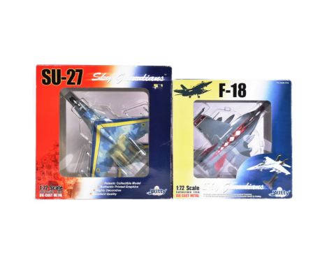 Diecast - x2 Witty Wings Sky Guardians 1/72 scale metal diecast, comprising of an SU-27 'Ukrainian Air Force' item no. WTW-72