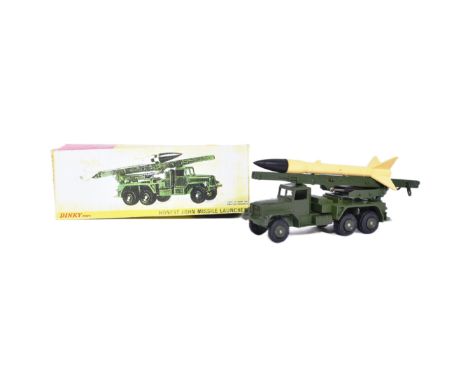 Dinky Toys - No. 665 Honest John Missile Launcher - an original vintage diecast military / army model. Complete, including th