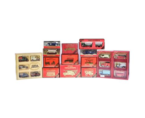 Diecast - a collection of x14 Matchbox Models of Yesteryear diecast, to include: a special edition 1936 Leyland 'Cub' Fire En