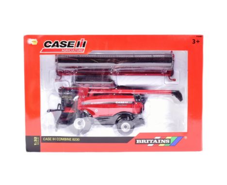 Diecast - an original Britains made 1/32 scale diecast model No. 42884 Case IH Combine 8230. The model appearing mint within 