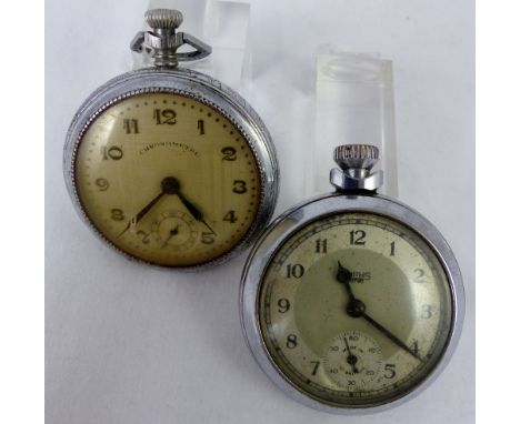 Two pocket watches, Smiths Empire &amp; Chronometer