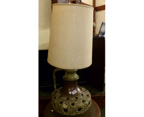 Retro style West German table lamp H: 89cms