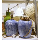 Five various table lamps (5)  Condition Report   Request: Sizes and additional photos: Pair of