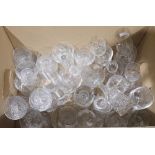 A quantity of drinking glasses (1 box)