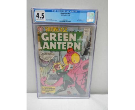 CGC Showcase 24 CGC 4.5  3rd appearance of Silver Age Green Lantern