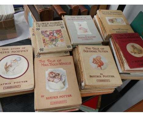 A good collection of Beatrix Potter books, Flower Fairies, Thomas the Tank Engine etc