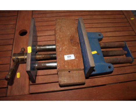 A bench vice