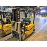 Yale fork lift truck, mod. ERP040VFN48TE082, ser. no. A955N02396M, 48V electric, 3700 lbs cap.,