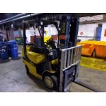 Yale fork lift truck, mod. GLC060VXNDAE085, ser. no. C910V01994N, LPG, 5500 lbs cap., 181 in. lift