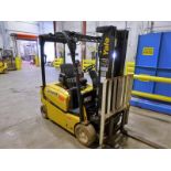 Yale fork lift truck, mod. ERP040VFN48TE082, ser. no. A955N03067P, 48V electric, 3700 lbs cap.,