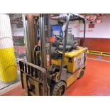 Caterpillar fork lift truck, mod. EC30K, ser. no. A3EC310283, 48V electric, 5650 lbs cap., 188 in.