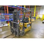 Caterpillar fork lift truck, mod. EC20KT, ser. no. ETB5A50553, 48V electric, 3750 lbs cap., 159